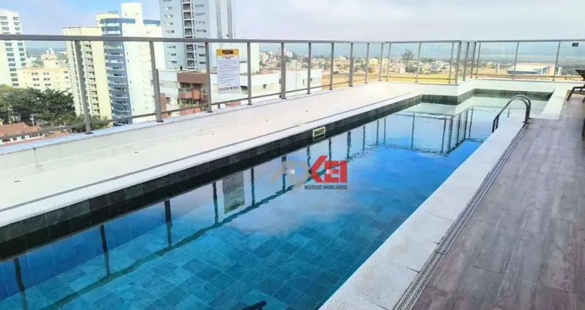 Apartamento com 1 dormitório para alugar, 52 m² - parque residencial aquarius - são josé dos campos/sp