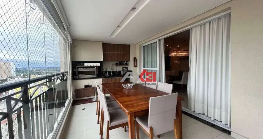 Apartamento com 3 suítes à venda, 176 m² - vila ema - são josé dos campos/sp