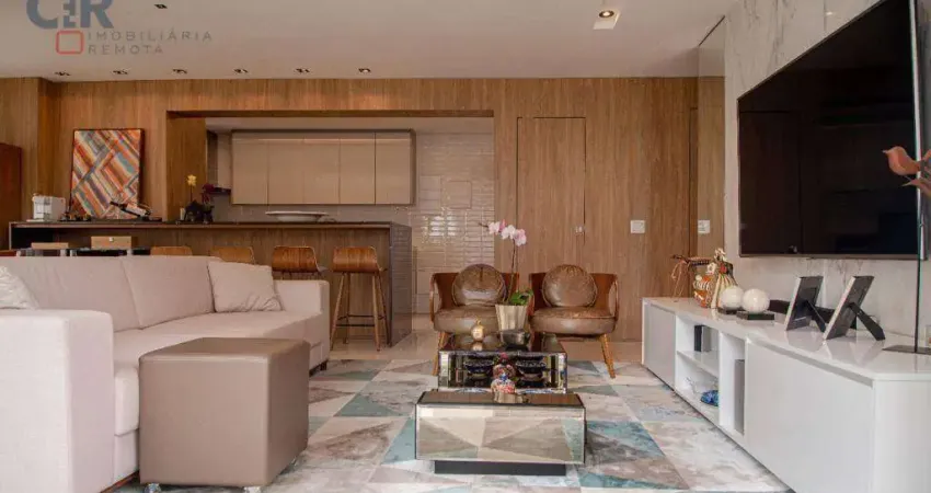 Apartamento garden com 3 suítes, 183 m² - venda por r$ 2.200.000 ou aluguel por r$ 15.872/mês - setor bueno - goiânia/go