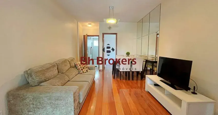 Apartamento mobiliado de 2 quartos para locação no coração do bairro savassi