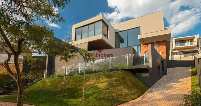 Casa mobiliada 4 quartos para aluguel no condomínio alphaville em nova lima!