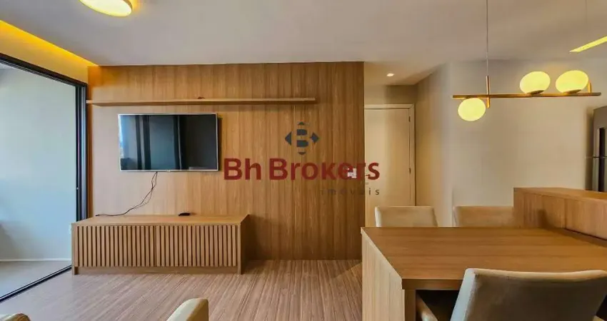 Apartamento mobiliado e decorado 2 quartos para aluguel no bairro vila da serra