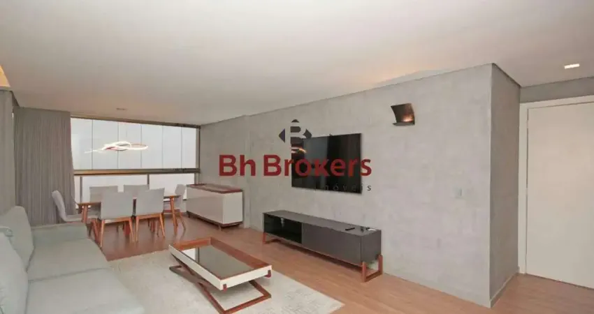 Apartamento mobiliado para locação 2 quartos, 2 vagas, no vila da serra