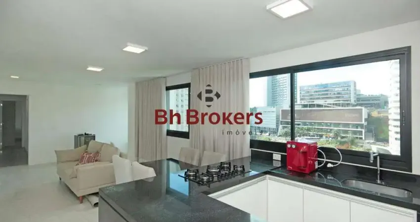 Apartamento mobiliado 2 quartos para locação no bairro vale do sereno nova lima