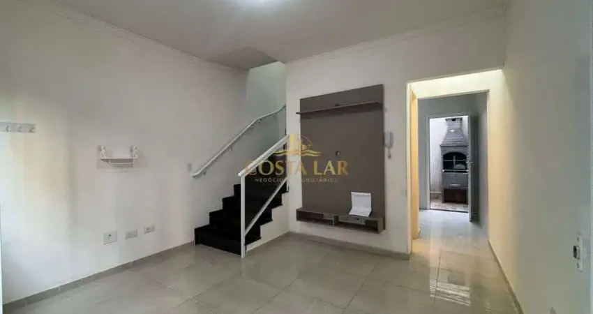 Casa em condominio com 2 quartos e pertinho do mar - aviação - praia grande