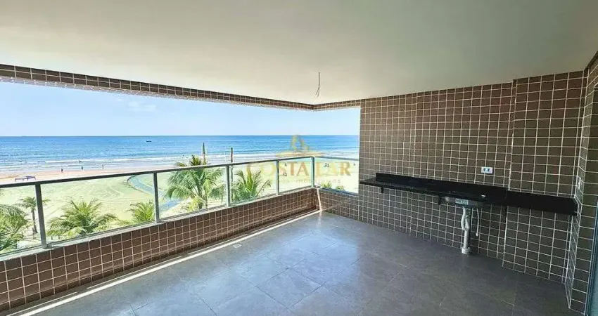 Apartamento novo, 3 quartos (1 suíte) e 115m² úteis - florida - praia grande!