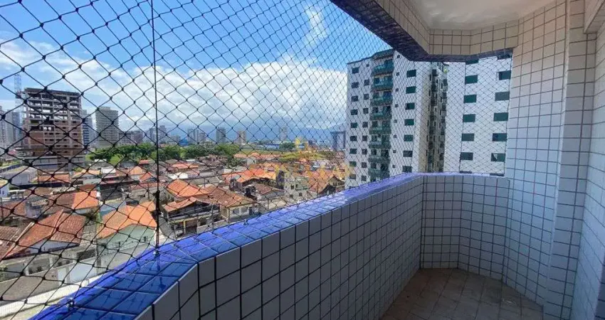 Apartamento mobiliado, vista para o mar – 200 m da praia - guilhermina-pg/sp