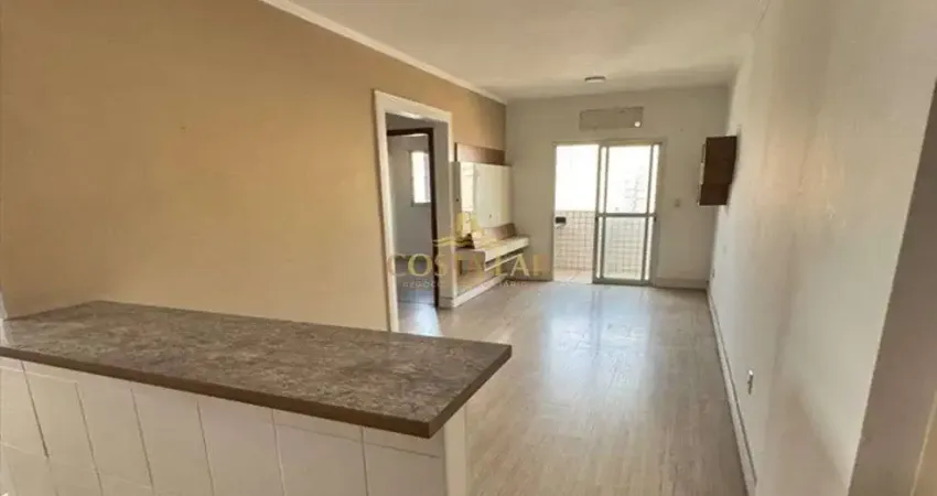 Apartamento com planejados, 2 quartos, 1 vaga na guilhermina - praia grande