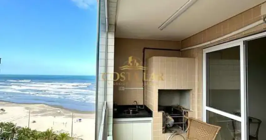 Apartamento 1 dormitório  mobiliado frente mar , maracanã em praia grande - sp