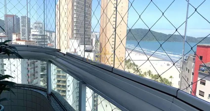 Apartamento vista privilegiada ,4 dormitórios na guilhermina, paia grande - sp