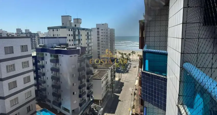 Apartamento 2 dormitórios ,83m2, vista mar , ocian, praia grande - sp
