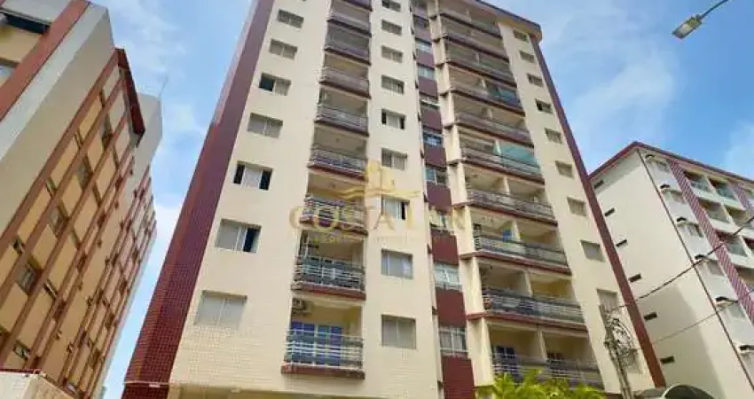 Apartamento amplo no canto do forte a 200m da praia com portaria 24h