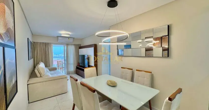 Apartamento 2 quartos (1 suíte), 2 vagas, mobiliado - guilhermina, praia grande