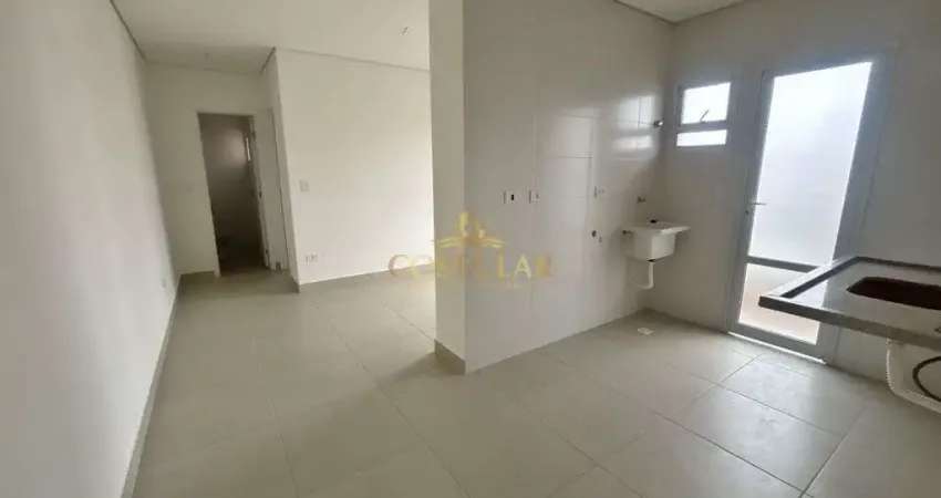 Apartamento novo de 1 dormitório, pronto para morar - boqueirão, praia grande/sp