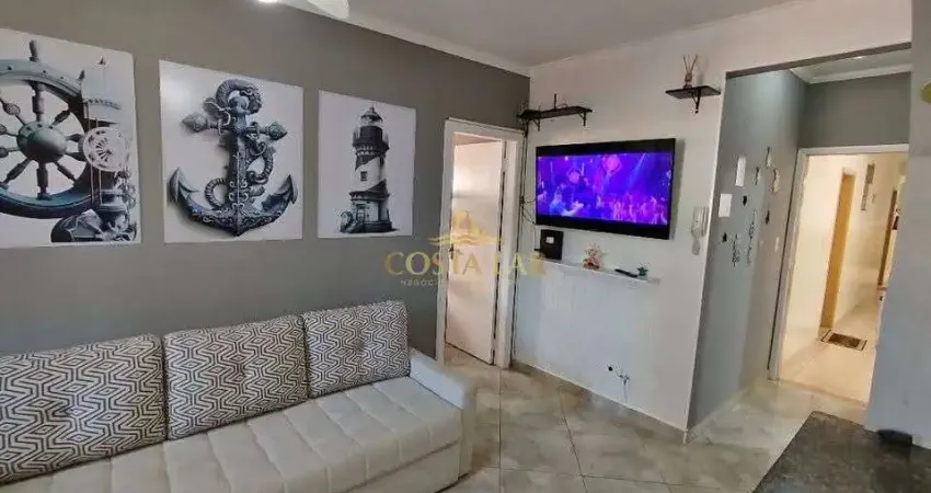 Apartamento perto da praia na aviação em praia grande, com 2 quartos, 1 vaga!