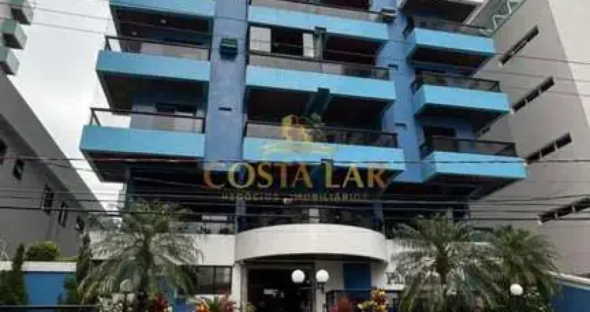 Apartamento no canto do forte com 2 suítes, 3 sacadas e lazer a 250m da praia