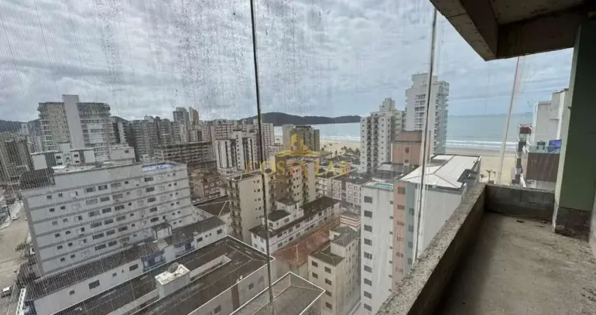 Apartamento 3 dormitórios vista mar, sacada gourmet lazer completo, guilhermina