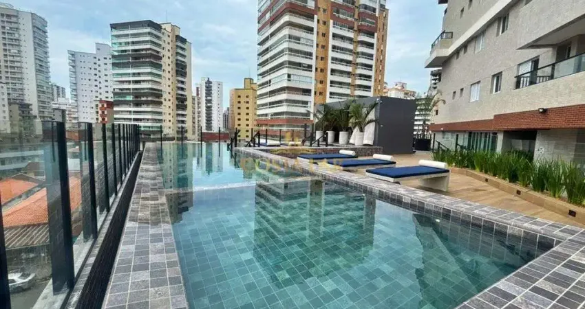 Seu novo apartamento com varanda gourmet na guilhermina – praia grande!
