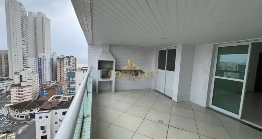 Apartamento 4 dormitórios alto padrão com lazer e vista mar na guilhermina