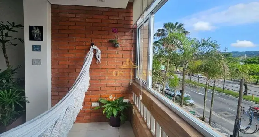 Apartamento: 3 Dormitórios, 1 suíte, frente mar no bairro Aparecida - Santos!