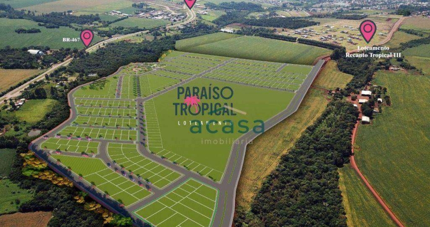 Terreno à venda na Avenida Guaíra, Recanto Tropical, Cascavel