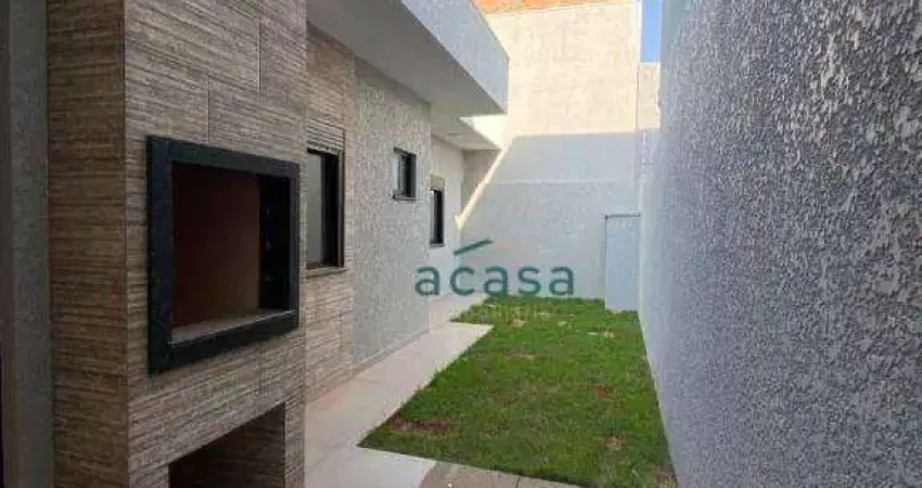 Casa com 3 quartos sendo 1 suíte à venda, 90 m² Tropical III - Cascavel/PR