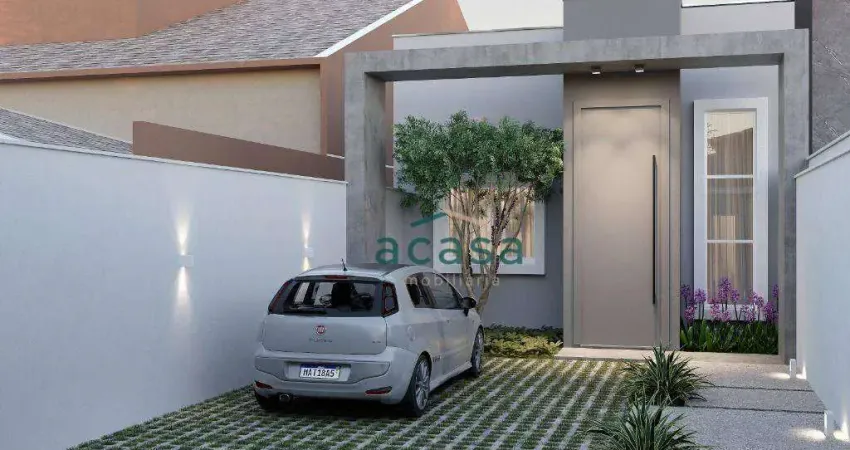 Casa com 1 suíte mais 1 Demi suíte à venda, 120 m² por R$ 760.000 - Santa Cruz - Cascavel/PR