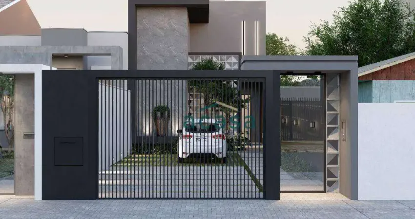 Sobrado com 3 suítes à venda, 140 m² por R$ 860.000 - Santa Cruz - Cascavel/PR