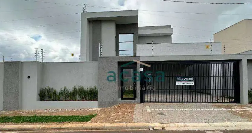 Sobrado com 4 dormitórios à venda, 184 m² por R$ 1.680.000,00 - Colinas Tropical II - Cascavel/PR