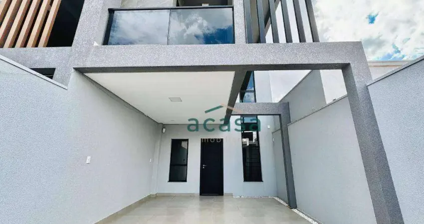 Sobrado com 3 dormitórios à venda, 105 m² por R$ 550.000,00 - Siena - Cascavel/PR