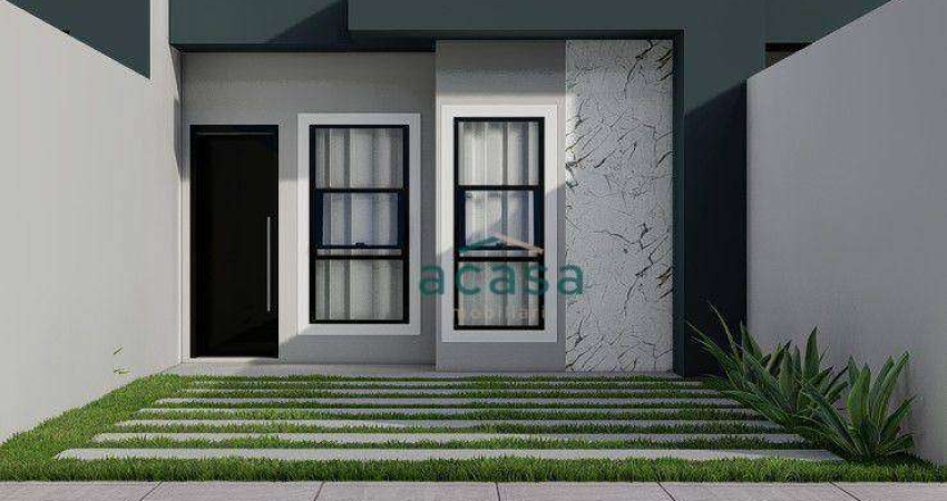 Casa com 2 dormitórios à venda, 52 m² - Interlagos - Cascavel/PR