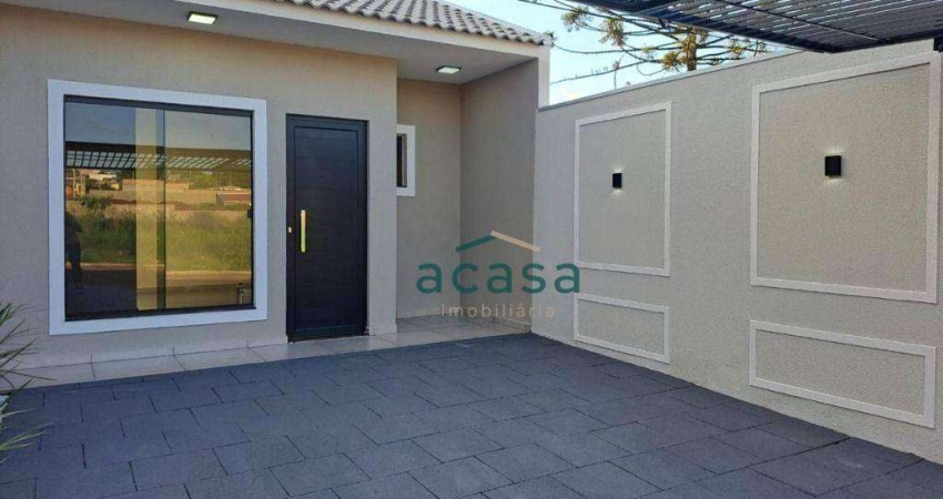 Casa com 3 dormitórios à venda, 60 m² - Interlagos - Cascavel/PR