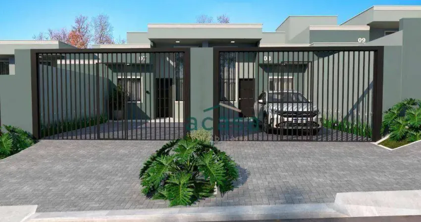 Casa com 2 dormitórios à venda, 60 m²- Lago Azul - Cascavel/PR