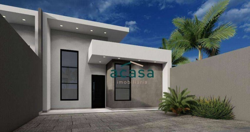 Casa com 2 dormitórios 1 suíte à venda, 75 m² - Recanto Tropical - Cascavel/PR
