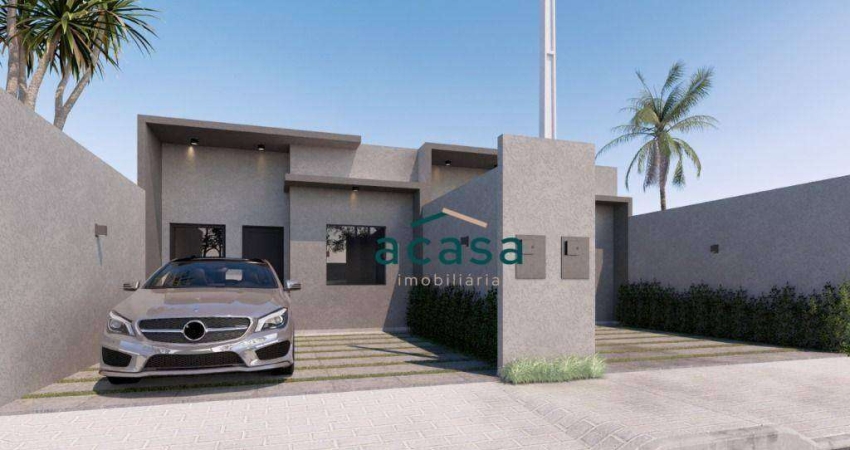 Casa com 2 dormitórios à venda, 60 m² por R$ 265.000,00 - Interlagos - Cascavel/PR