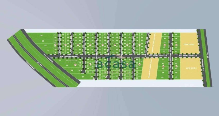 Terreno à venda, 928 m² por R$ 1.250.000,00 - Jardim Piovesan - Cascavel/PR