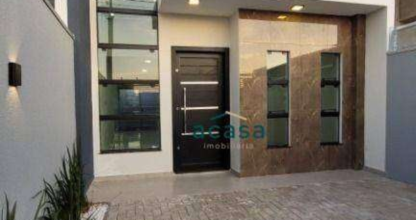Casa com 1 suíte + 1 dormitório à venda, 60 m² - Esmeralda - Cascavel/PR