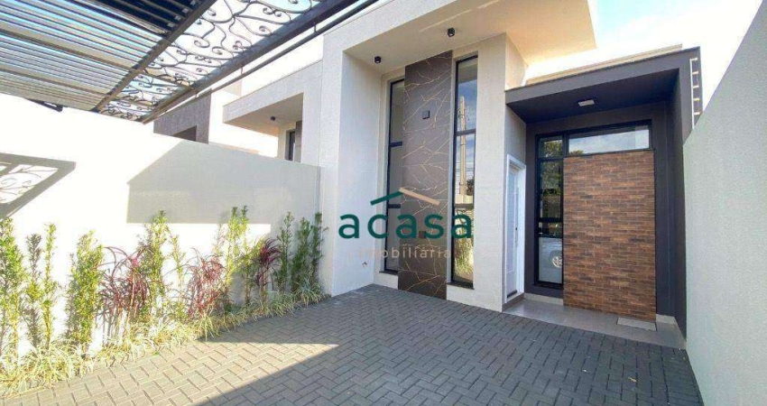 Casa com 2 dormitórios à venda, 63 m² por R$ 450.000,00 - Santa Cruz - Cascavel/PR