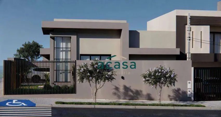 Casa com 3 dormitórios à venda, 115 m² por r$ 760.000,00 - jardim piovesan - cascavel/pr