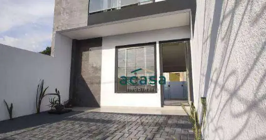 Sobrado com 3 quartos sendo 1 suíte à venda, 90m² alvorada - cascavel/pr