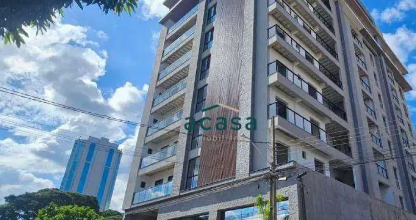 Apartamento com 1 suíte 1 dormitório à venda, 80 m² - vila industrial - toledo/pr