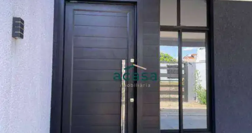 Casa com 1 suíte mais  2 dormitórios à venda, 128 m² - alto alegre - cascavel/pr