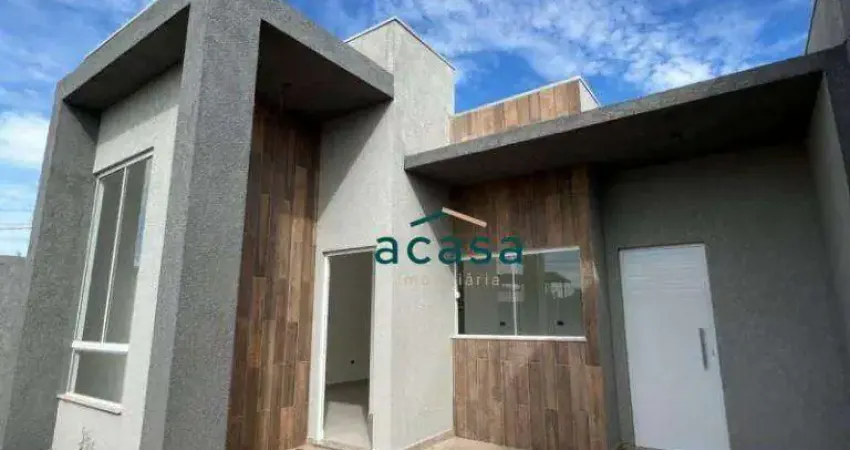 Casa com 1 suíte + 2 dormitórios à venda, 74 m² por r$ 430.000 - cascavel velho - cascavel/pr