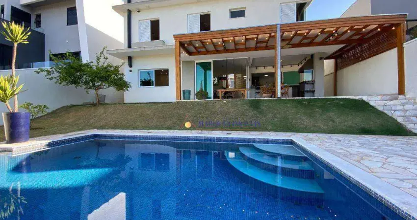 Casa com 3 dormitórios à venda, 240 m² por r$ 2.250.000,00 - condomínio reserva santa isabel - louveira/sp