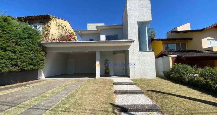 Casa com 3 dormitórios à venda, 480m² por r$ 1.680.000 - condomínio reserva dos vinhedos - louveira/sp