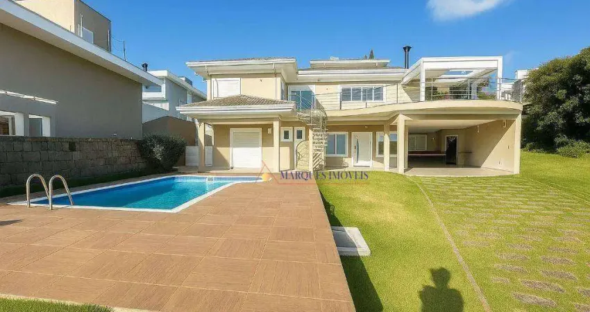 Casa com 4 dormitórios à venda, 402 m² por r$ 2.850.000,00 - condomínio alpes de vinhedo - vinhedo/sp