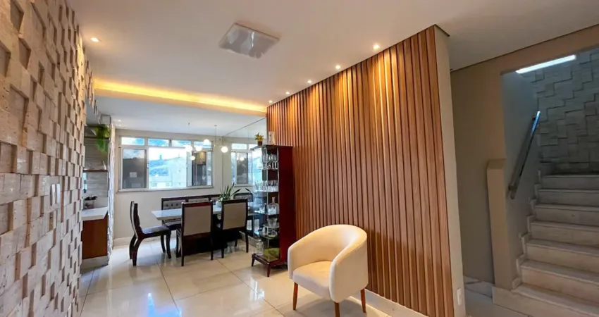 Cobertura, 3 quartos, 2 suites, 2 vagas - buritis - belo horizonte