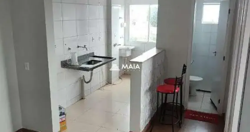 Apartamento com 2 quartos para alugar no Residencial Doutor Abel Reis, Uberaba