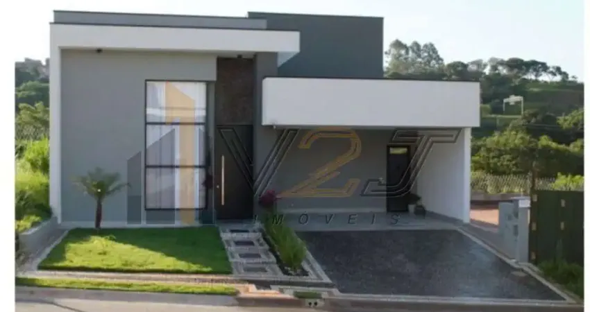 Casa térrea à venda no condomínio residencial mont' alcino em valinhos/sp