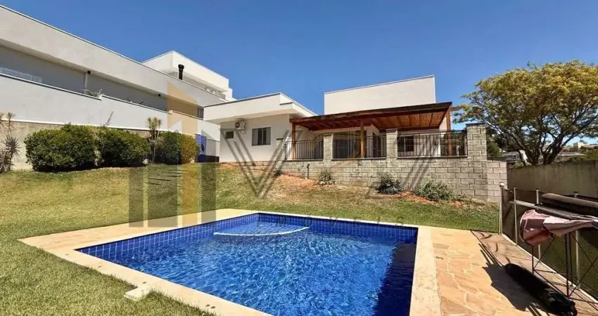 Casa térrea para locação no condomínio vila hípica i na cidade de  vinhedo/sp.